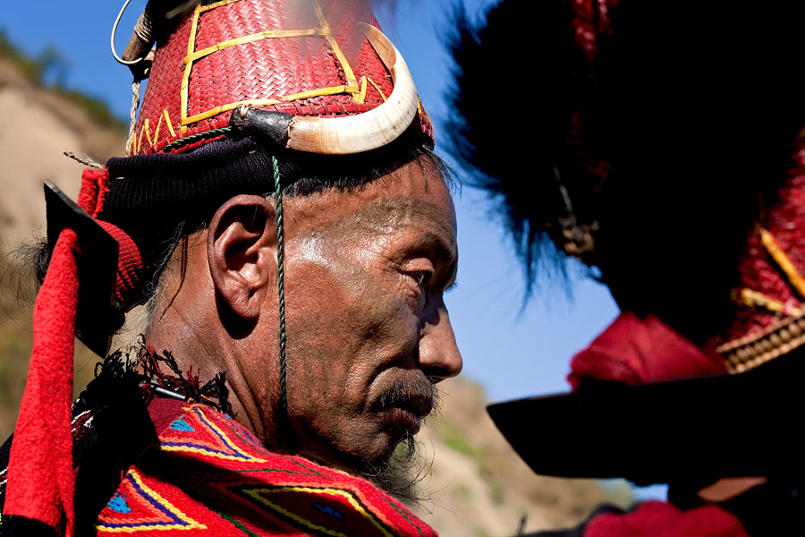  Konyak naga tribesman